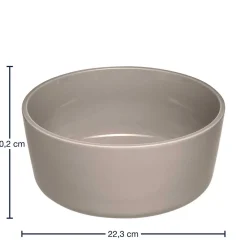 Keramikschale ROMA 23 cm beige