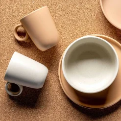 Keramiktasse ROMA 400 ml creme 6er-Set