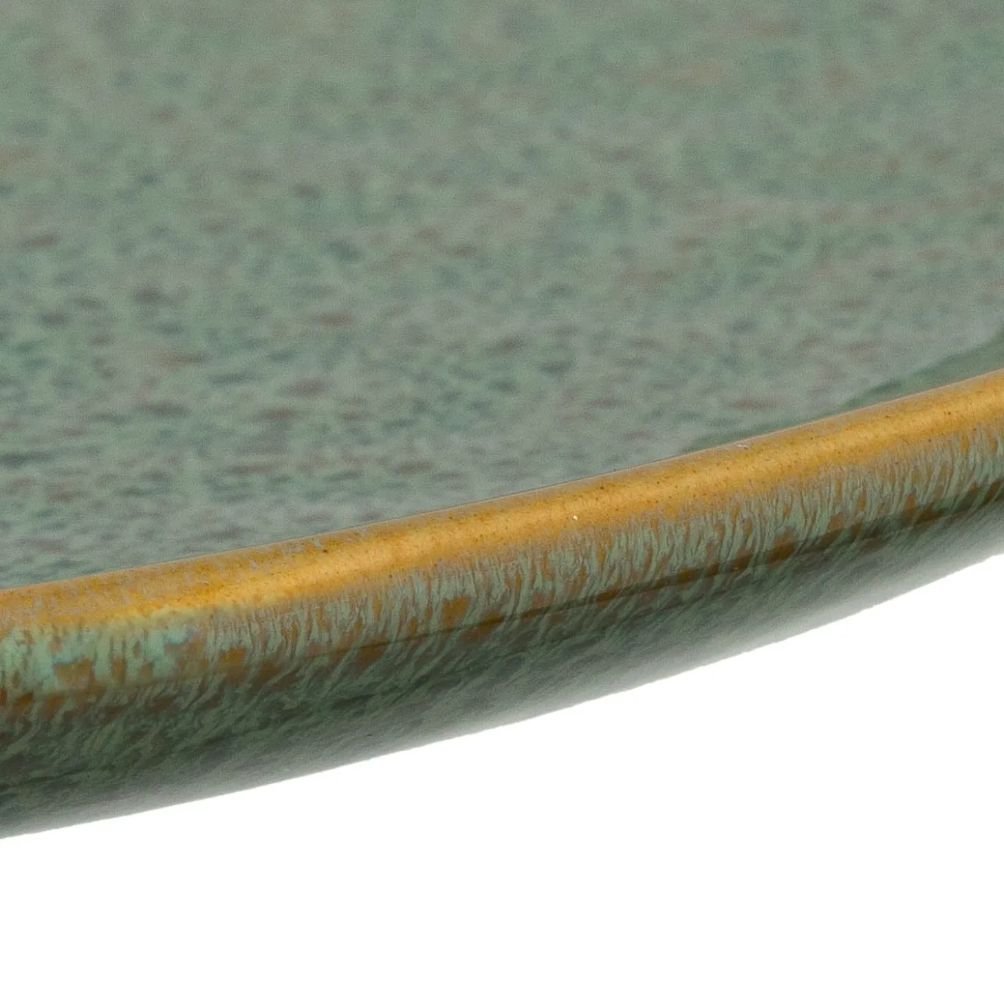 Keramikteller MATERA 27 cm grün 6er-Set