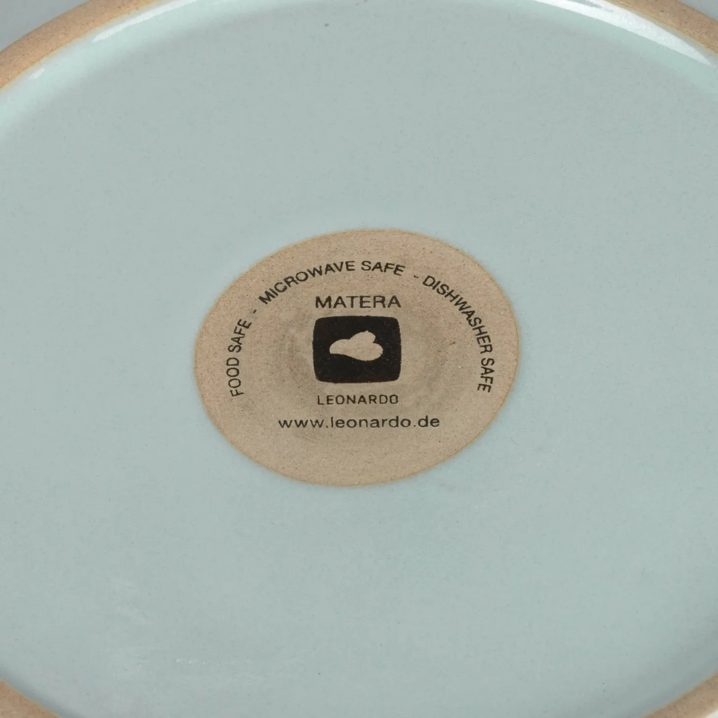 Keramikteller MATERA 21 cm blau tief 6er-Set