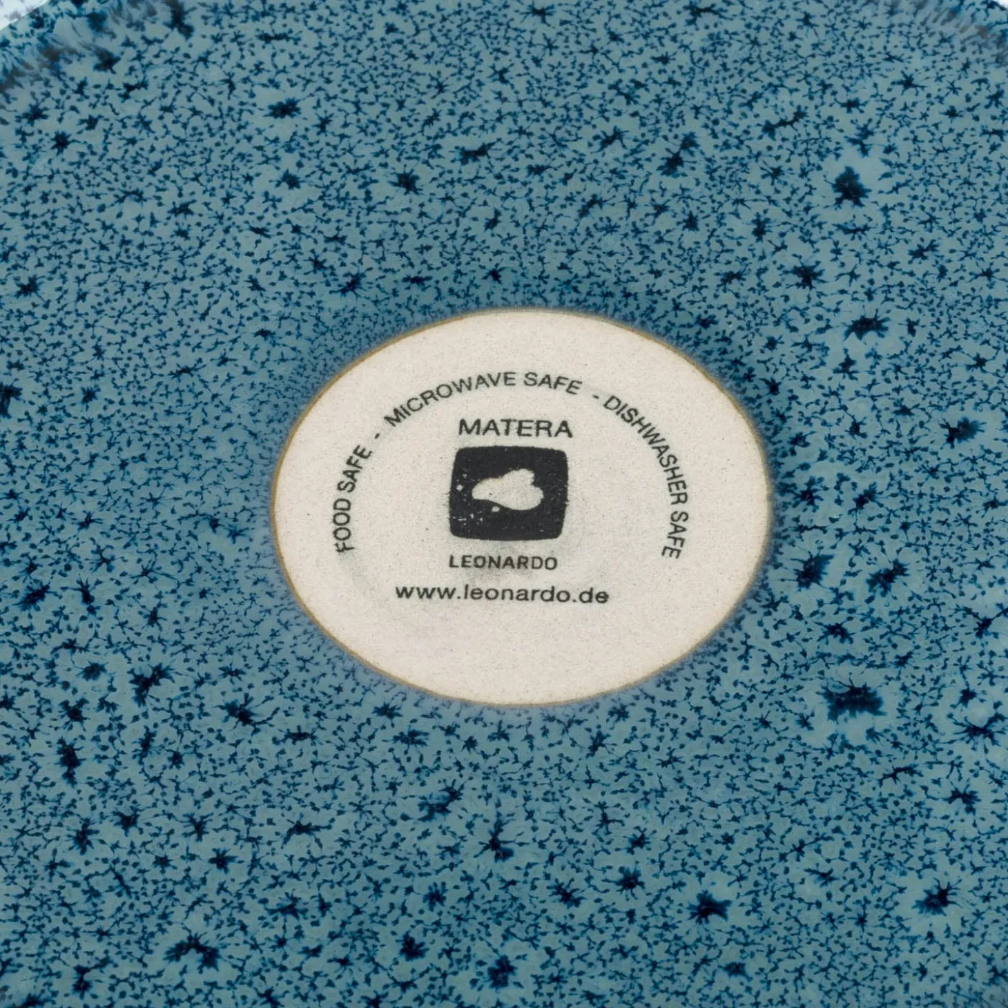 Keramikteller MATERA 27 cm blau 6er-Set