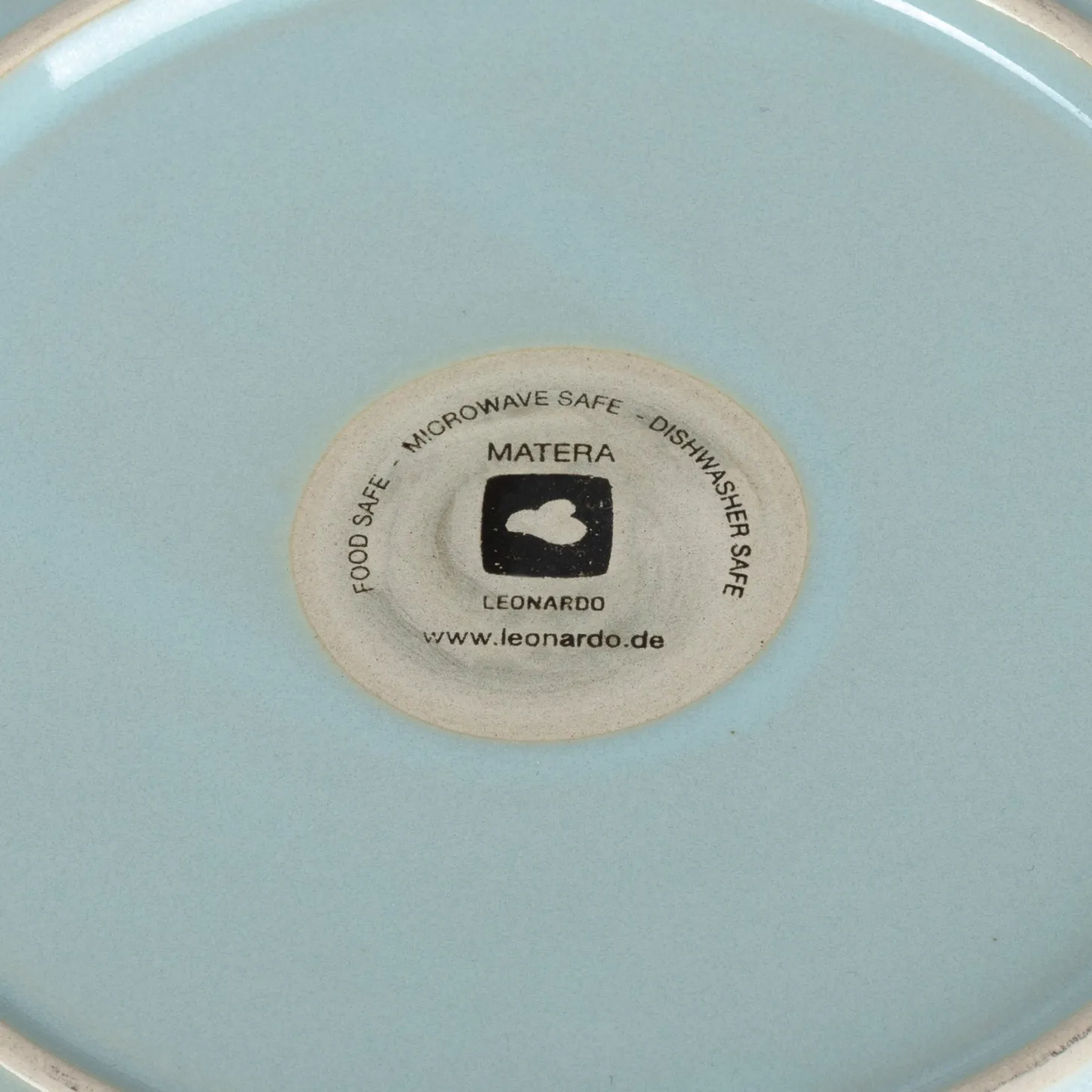 Keramikteller MATERA 23 cm blau 6er-Set