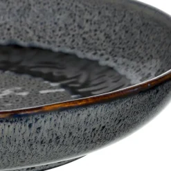 Keramikteller MATERA 21 cm anthrazit tief 6er-Set