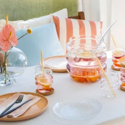 Keramikteller ROMA 27 cm apricot 6er-Set