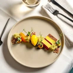 Keramikteller ROMA 22 cm beige 6er-Set