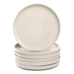 Keramikteller ROMA 22 cm creme 6er-Set