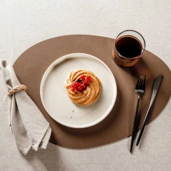 Keramikteller ROMA 22 cm creme 6er-Set