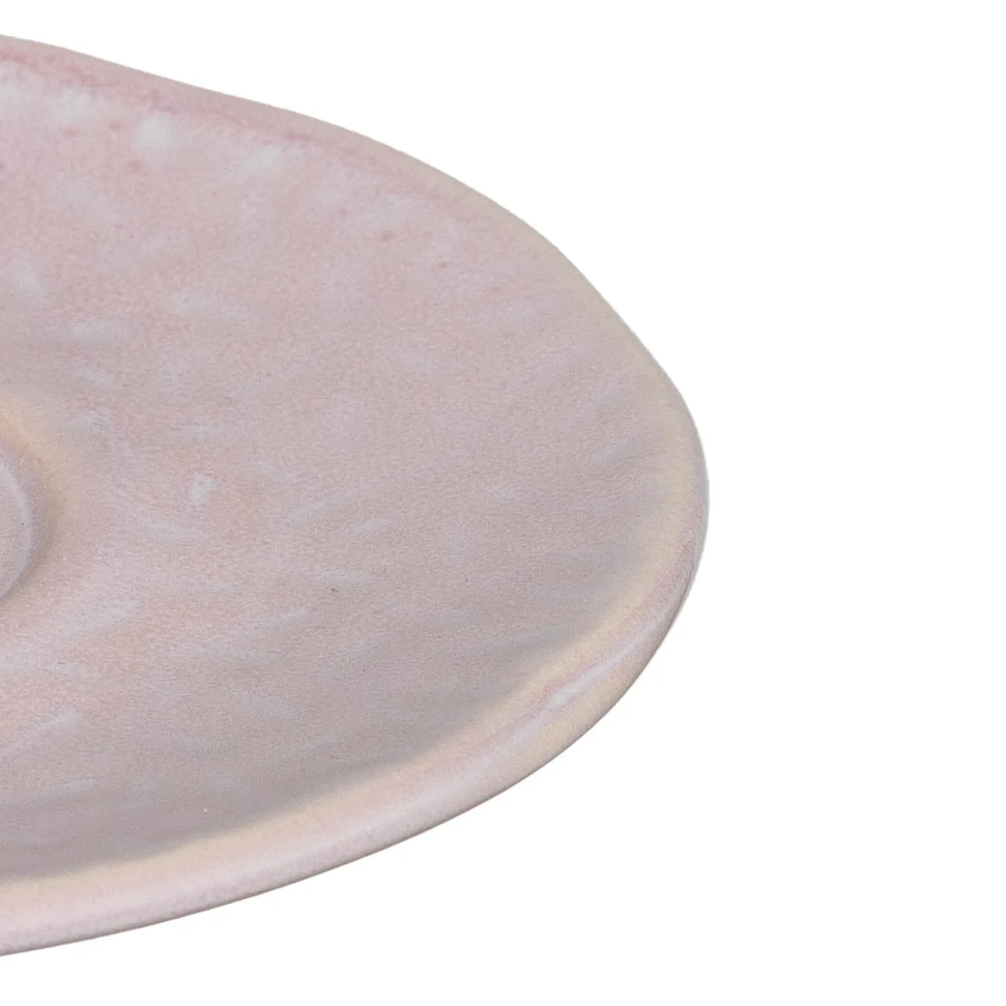 Keramikuntertasse MATERA 11 cm rosé 4er-Set