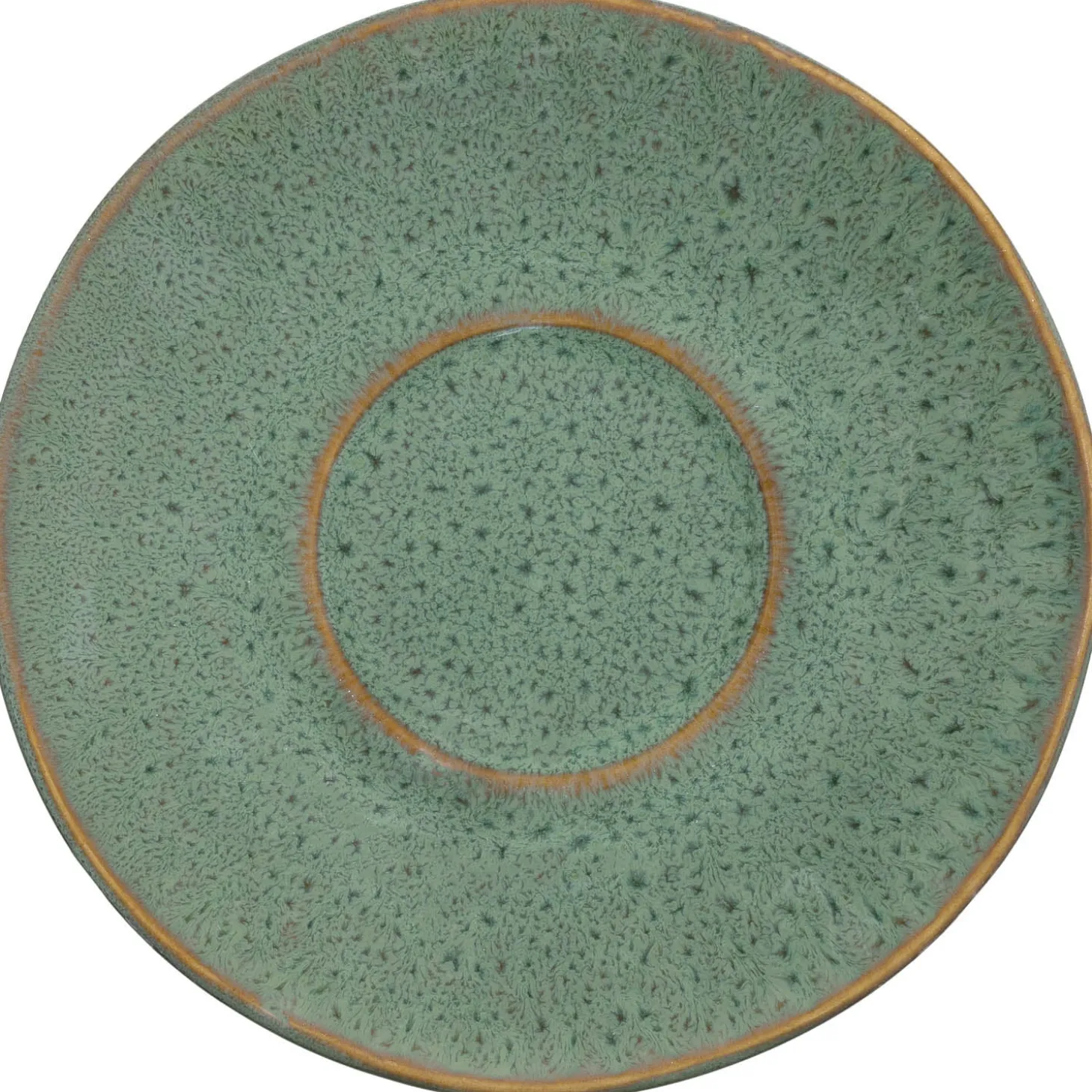 Keramikuntertasse MATERA 15 cm grün 4er-Set