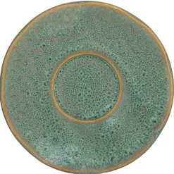 Keramikuntertasse MATERA 11 cm grün 4er-Set