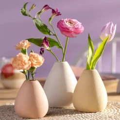 Keramikvase LUMINOSA 10 cm gelb