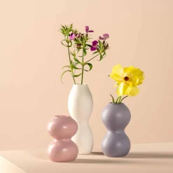 Keramikvase VIVACE 11 cm flieder