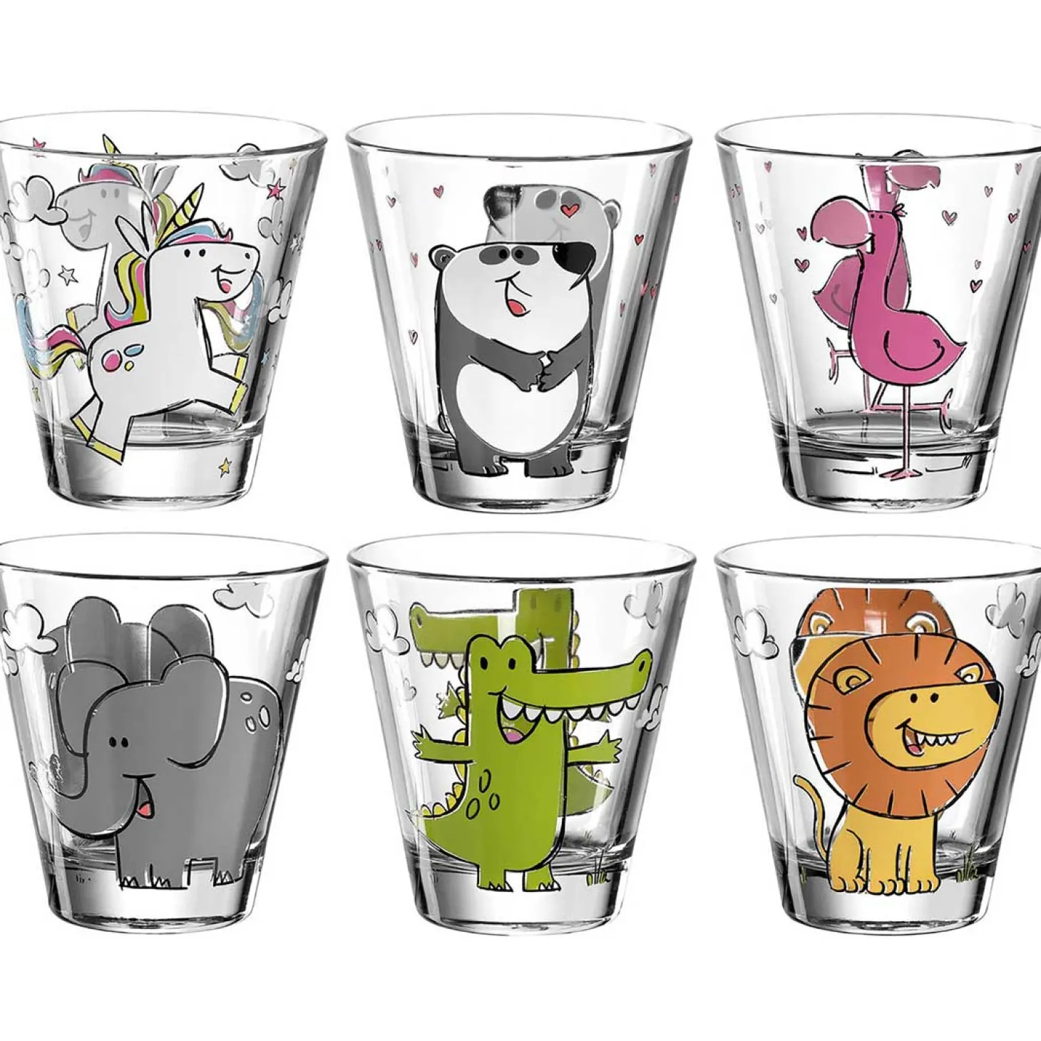 Kinderbecher BAMBINI 215 ml 6er-Set