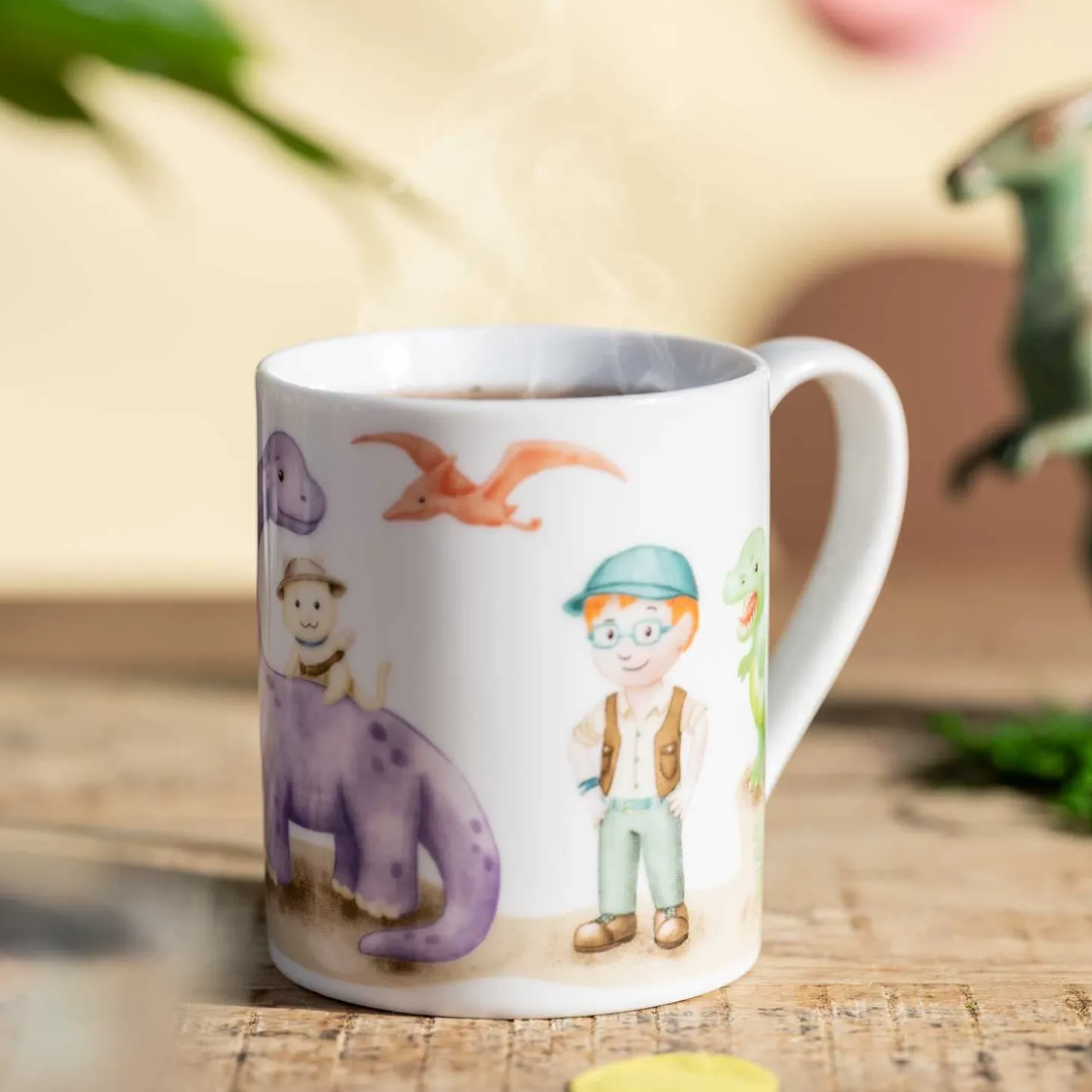 Kindergeschirr BAMBINI AVVENTURA 3-teilig Dino