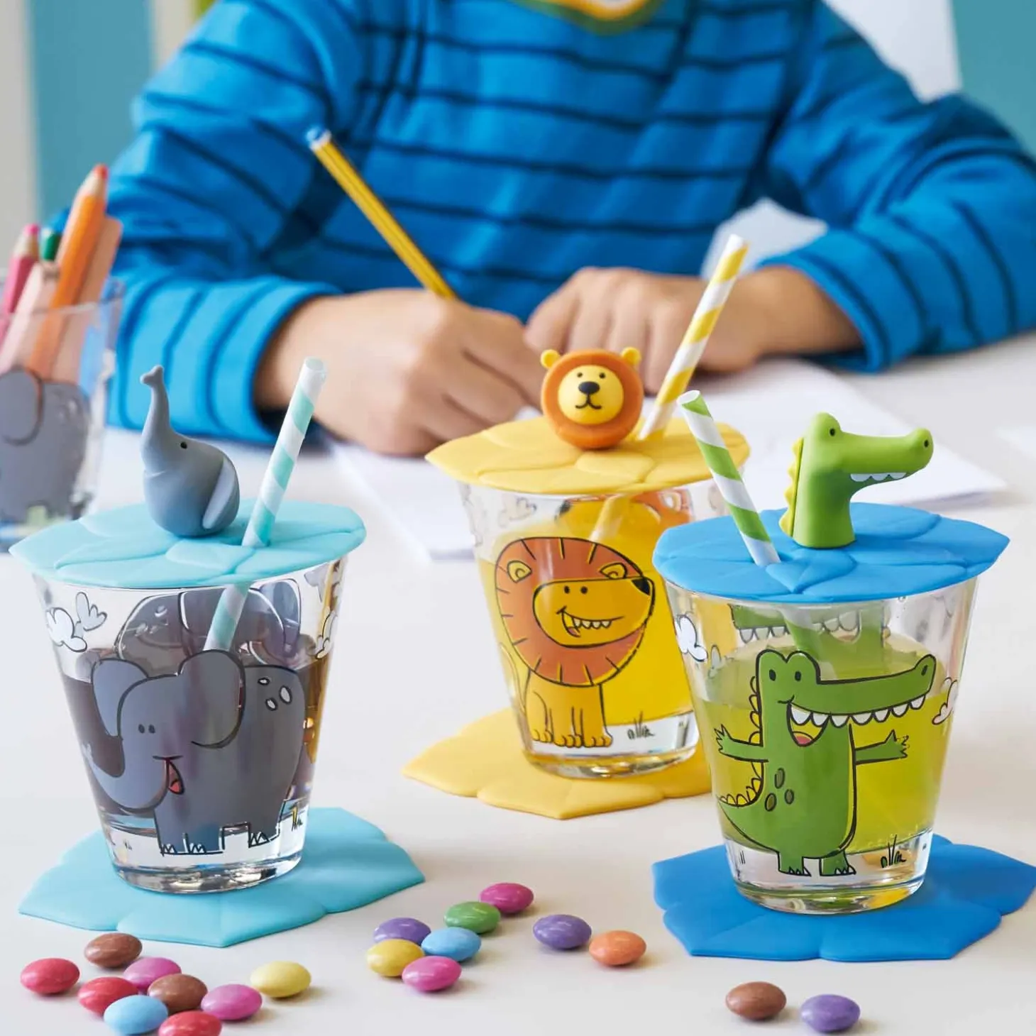Kindertrinkset BAMBINI 3-teilig Löwe