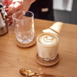 Korkuntersetzer GOCCE 9 cm 4er-Set