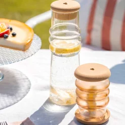 Korkuntersetzer GOCCE 9 cm 4er-Set