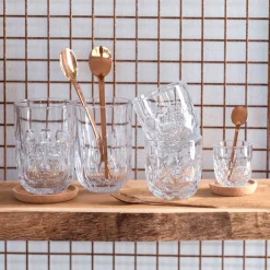 Korkuntersetzer GOCCE 6 cm 4er-Set