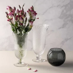 Kugelvase POESIA 13 cm grau