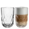 Latte Macchiato Glas GOCCE 380ml 1. Variante 2er-Set