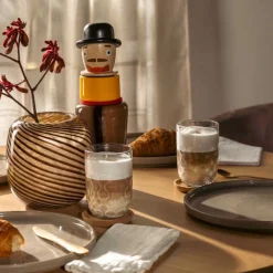 Latte Macchiato Glas GOCCE 380ml 2. Variante 2er-Set