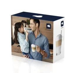 Latte Macchiato/Löffel SENSO 350 ml 4-teilig