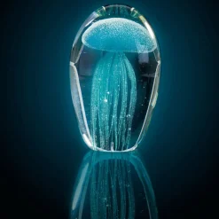 Objekt Qualle OCEANO 10 cm türkis