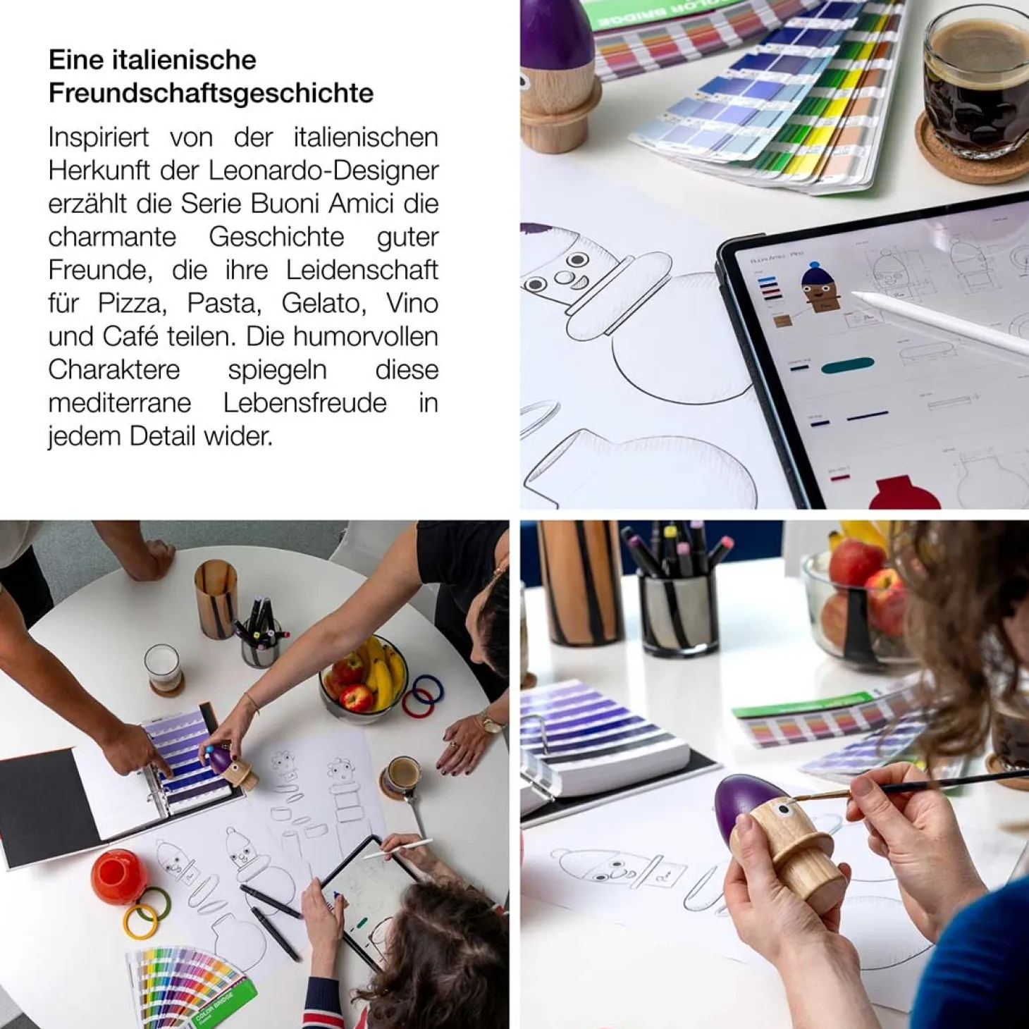 Objektvase BUONI AMICI Pino 24 cm