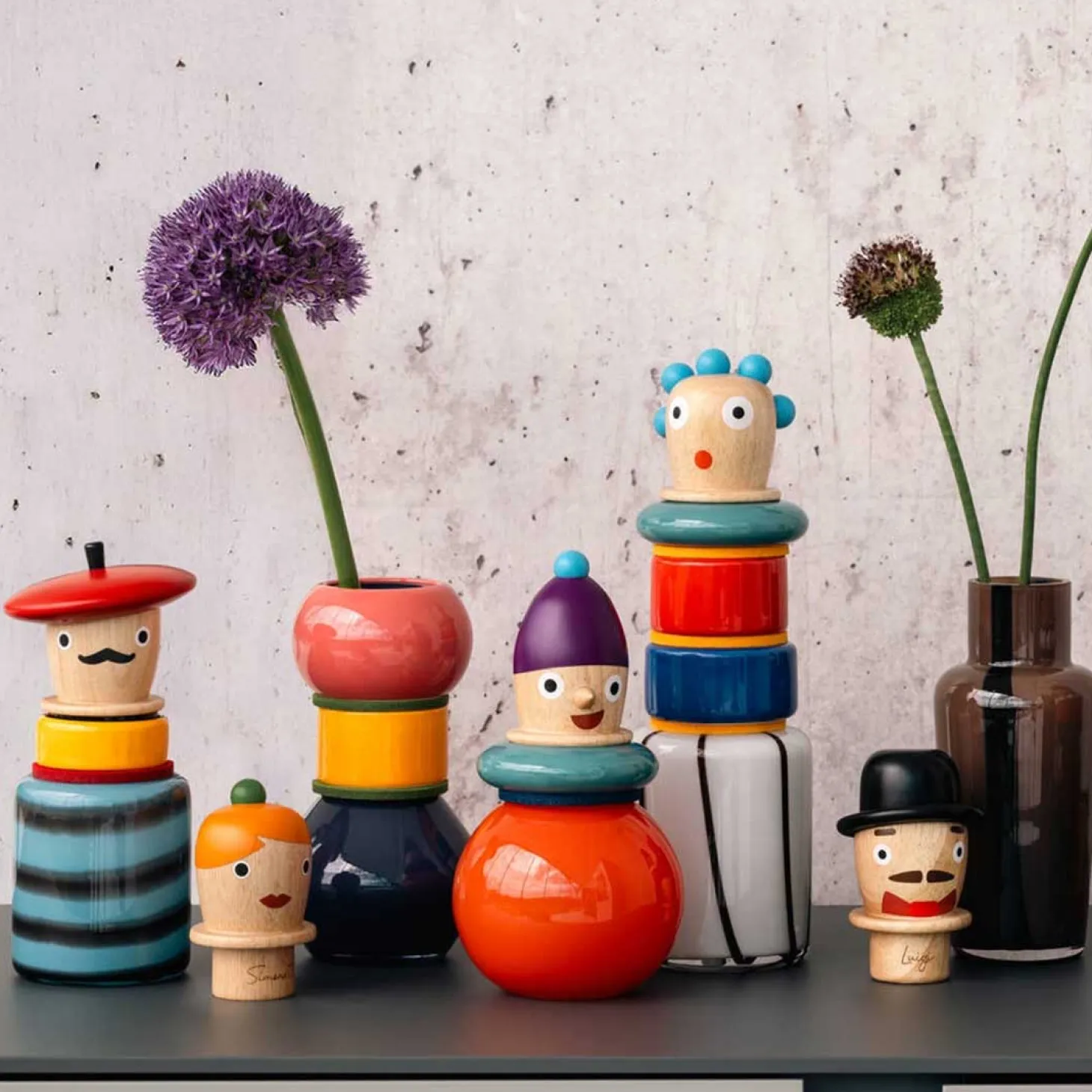 Objektvase BUONI AMICI Pino 24 cm