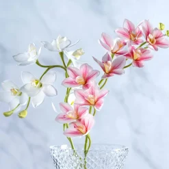 Orchidee FIORE 76 cm weiß