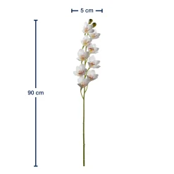 Orchidee FIORE 90 cm weiß