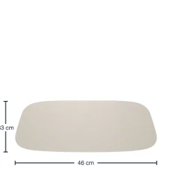 Platzset ROMA 33x46 cm creme