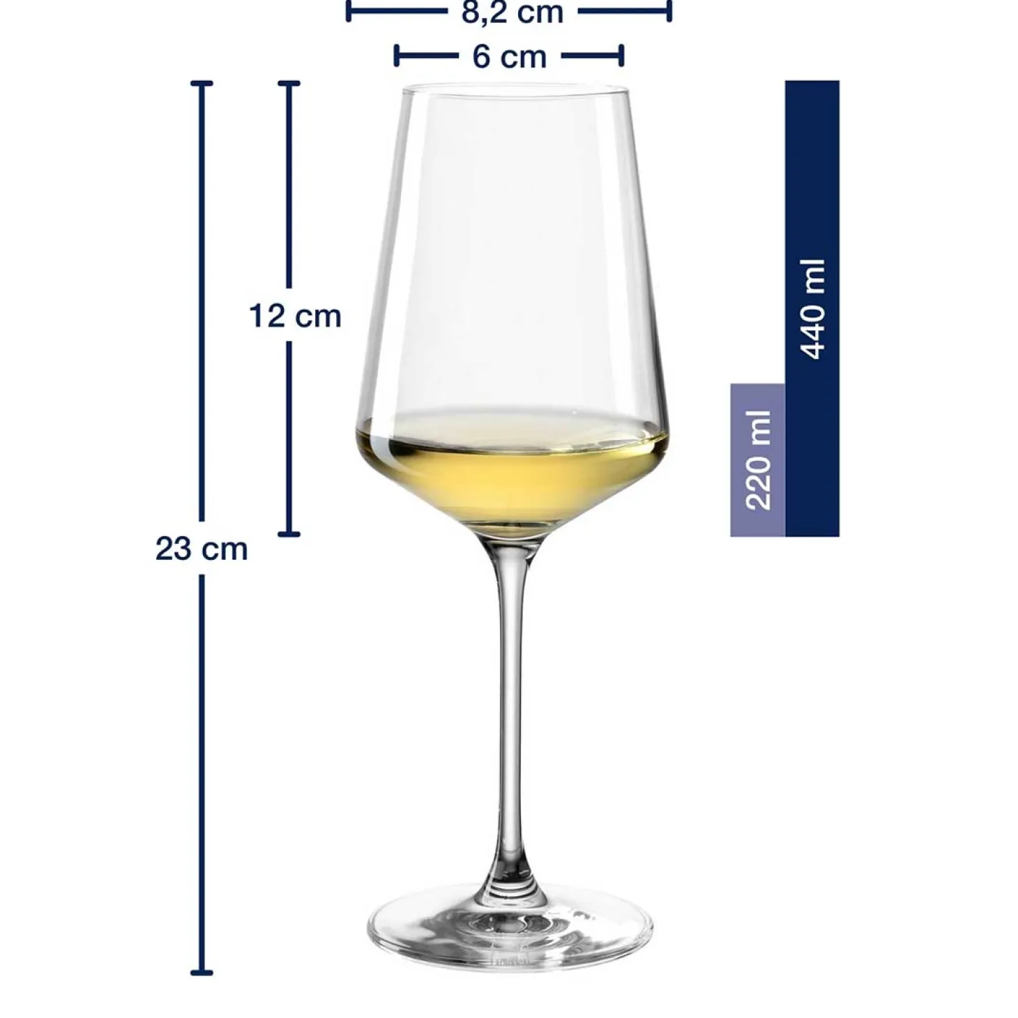 Rieslingglas PUCCINI 400 ml 6er-Set