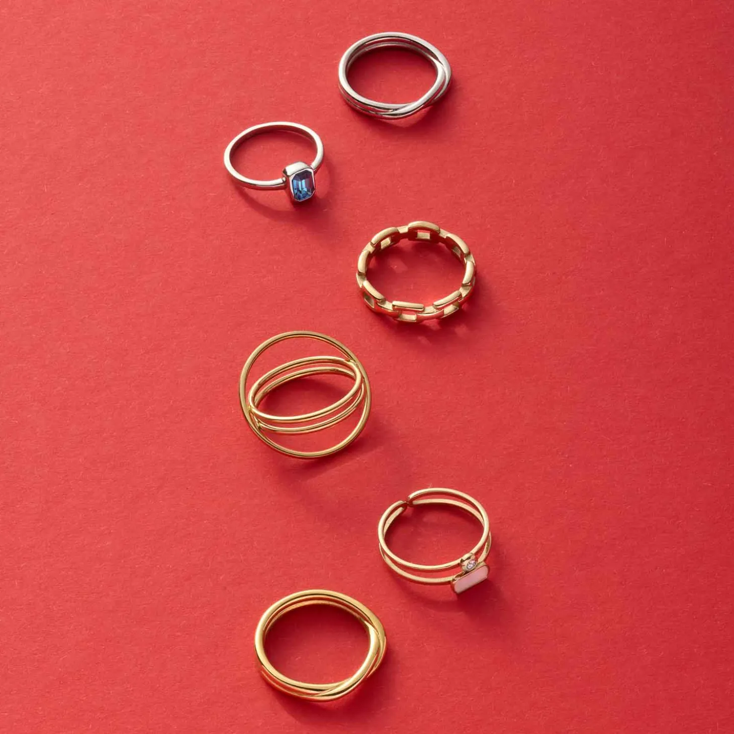 Ring TWISTER 20 gold CIAO