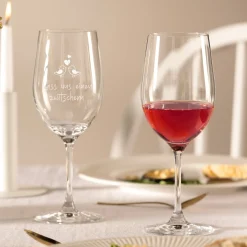 Rotweinglas CIAO+ 430 ml mit persönlicher Gravur