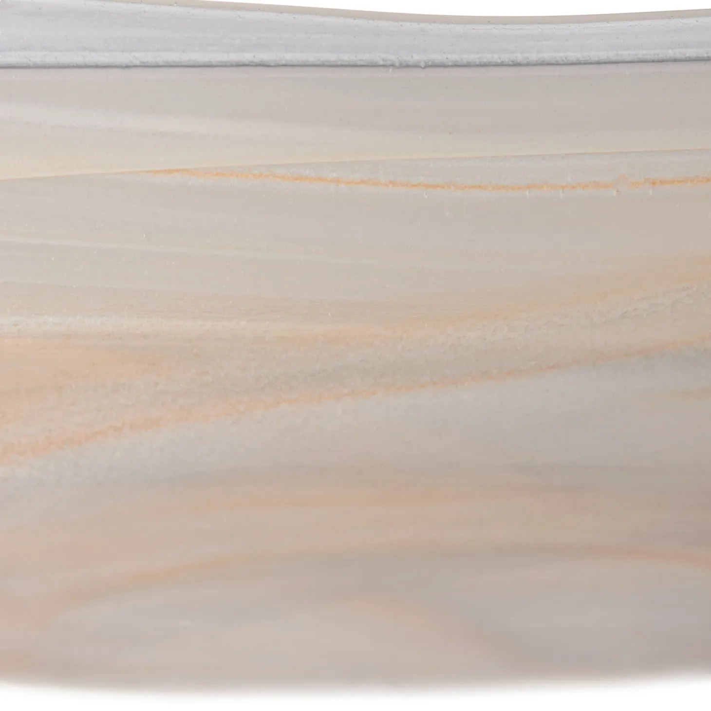 Schale ALABASTRO 22 cm beige oval