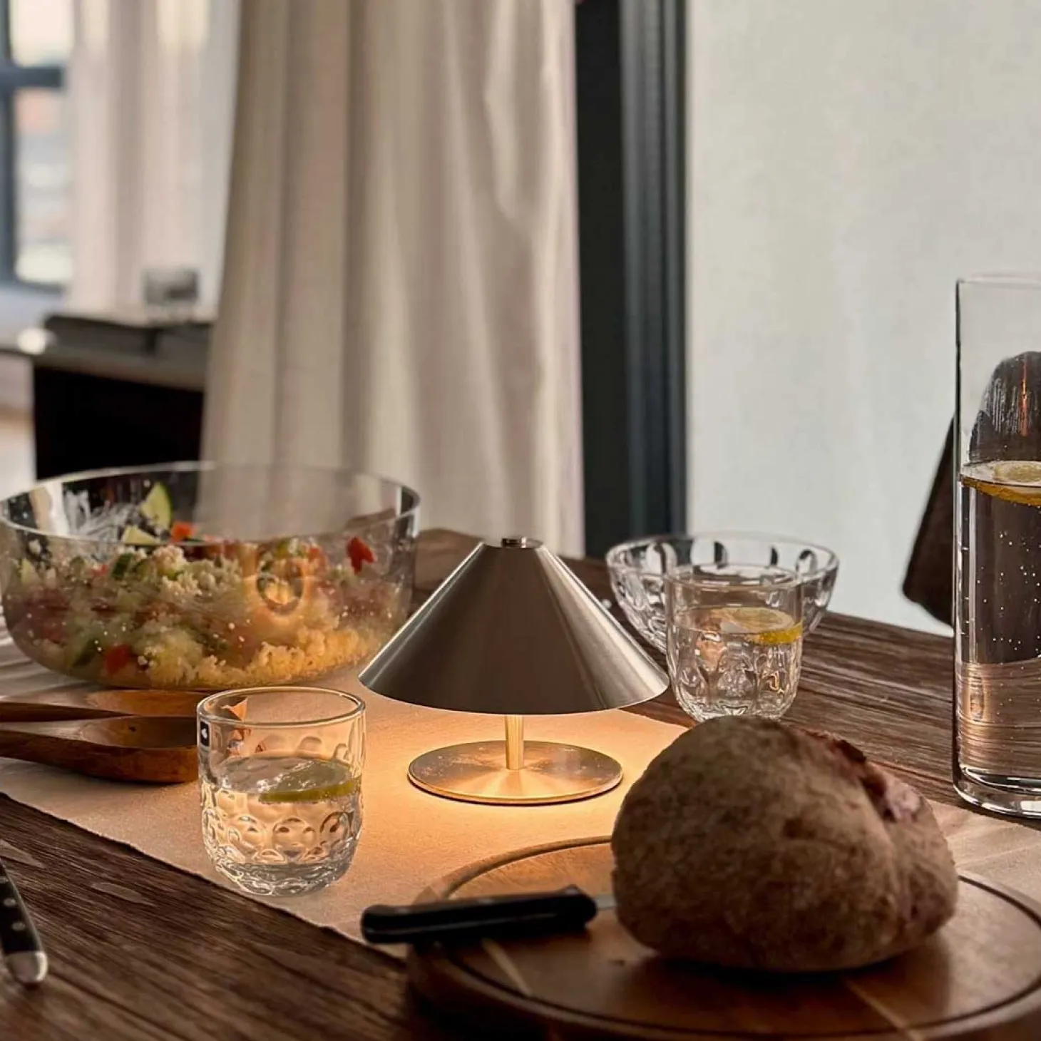 Schale ALVEO 26 cm taupe