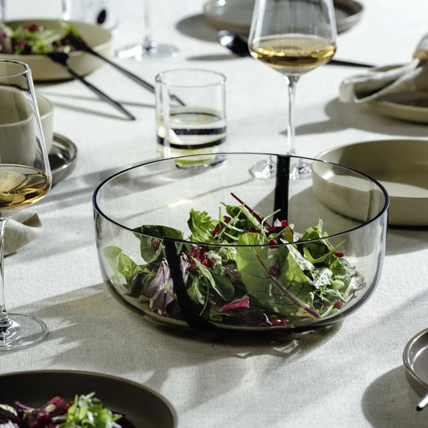 Schale ALVEO 26 cm taupe