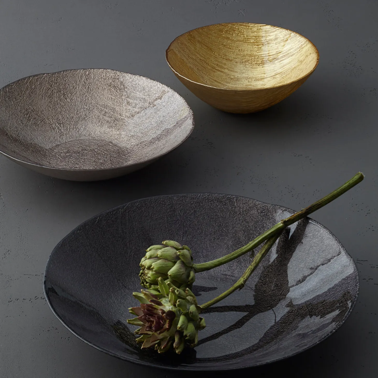 Schale COMO 32 cm braun