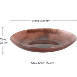 Schale POESIA 50 cm rosé