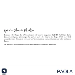 Schneemann PAOLA 9 cm