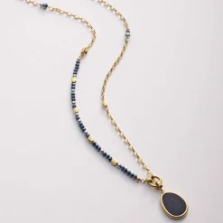 Set Halskette CHARLENE 50 cm gold