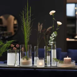 Solifleurvase NOVARA 24 cm satiniert