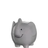 Spardose BAMBINI 12 cm grau Elefant