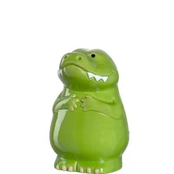 Spardose BAMBINI 13 cm grün Krokodil