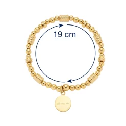 Stretch Armband ELISABETH gold