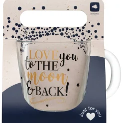 Tasse EMOZIONE 400 ml 'Love you to the moon and back'