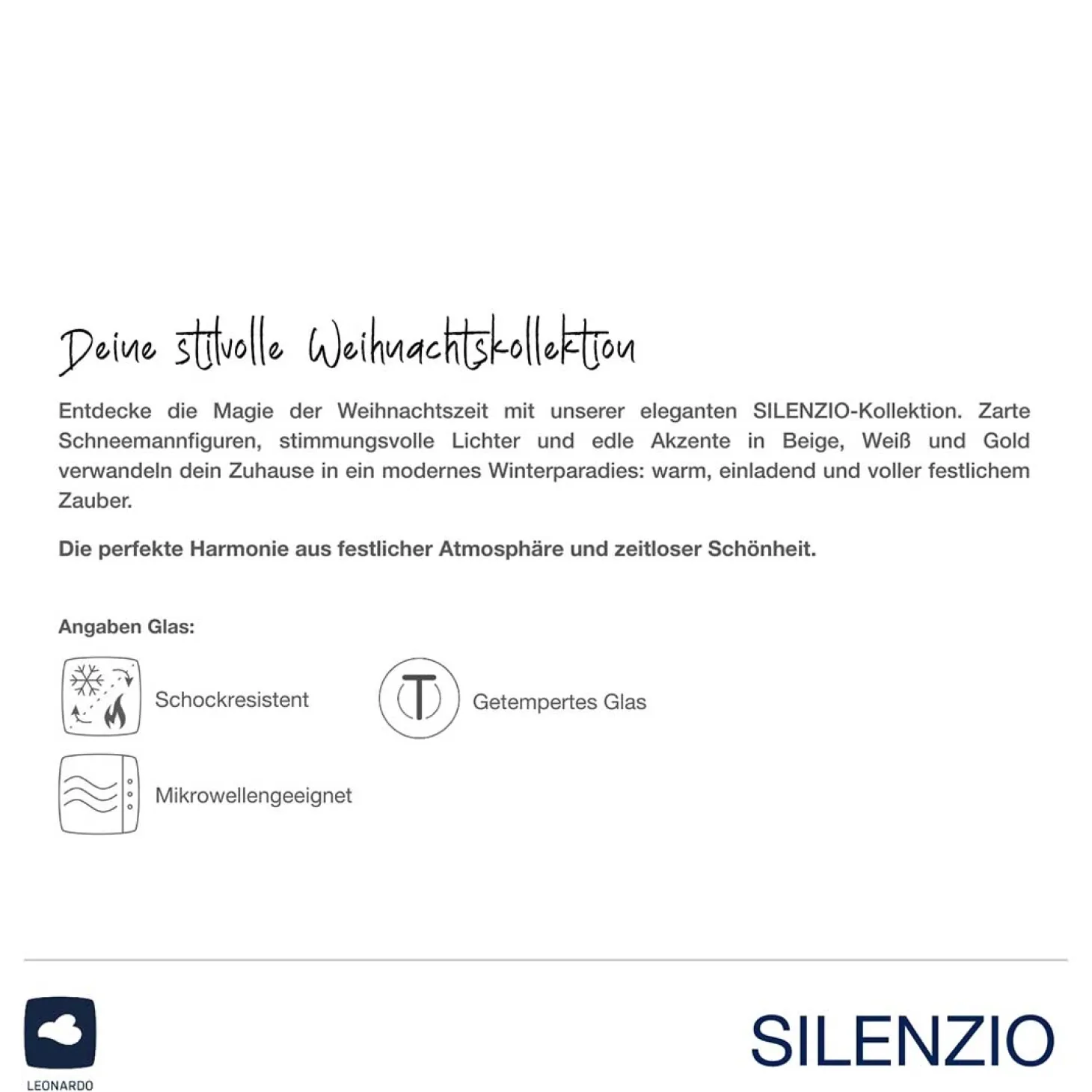 Tasse SILENZIO 400 ml 'HO HO HO'