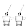 Tassen/Löffel SENSO 250 ml 4-teilig
