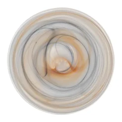 Teller ALABASTRO 28 cm beige/schwarz